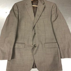 Brown or darkish tan mens Chaps suit blazer jacket